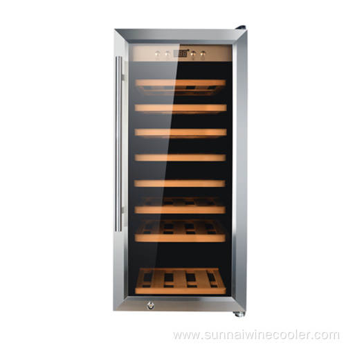 Freestanding Wooden Wine Cabinets Wine Cooler Factory Supply